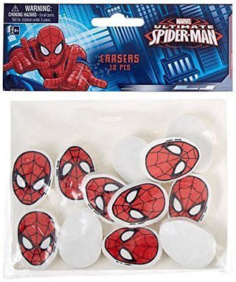 SPIDERMAN VALUE ERASERS