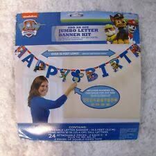 BNR JUMBO LETTER PAW PATROL