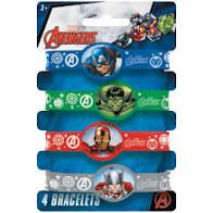 AVENGERS RUBBER BRACELETS
