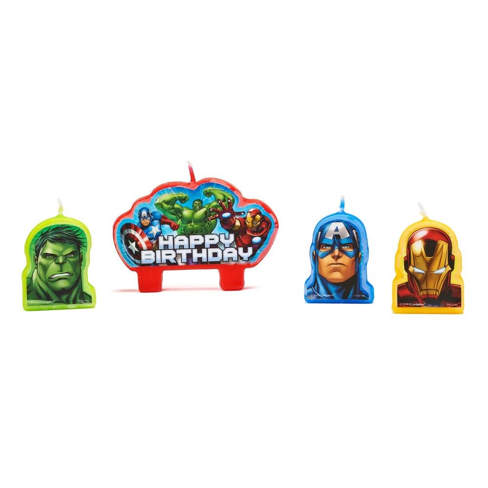 AVENGERS BDAY CANDLE