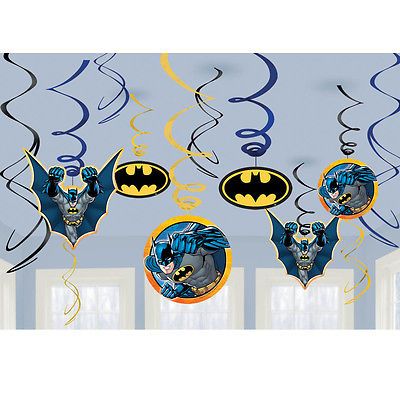 Batman Swirl Deco