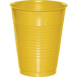 CUP PL 16oz SB YELLOW