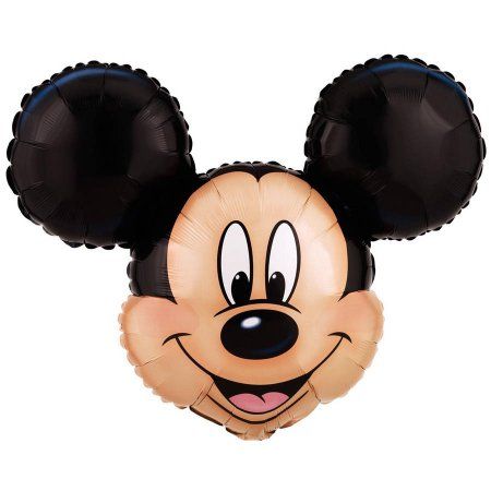27" Mickey Mouse Head Shape - FLAT