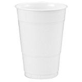 CUP PLST 16OZ WHITE 20CT