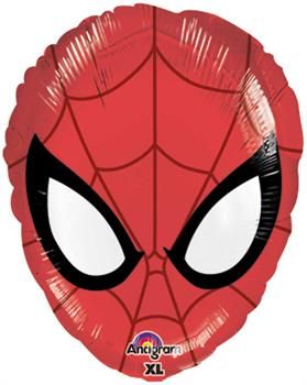 17'' SPIDERMAN HEAD JR SHP - FLT