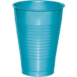 CUP PL 16OZ BERMUDA BLUE 20CT