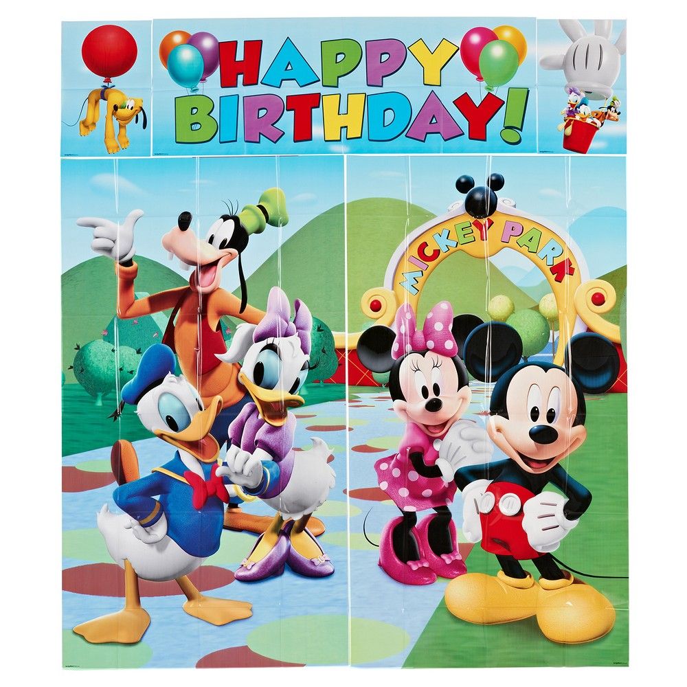 MICKEY MOUSE SCENE SETTER KIT