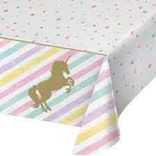 TC PL AOP 54X102 UNICORN SPARKLE