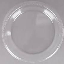 PLT9 SS PLST 20CT  CLEAR