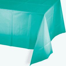 TC PLST 54" x 108" TEAL LAGOON