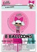 8 12" LOL SURPRISE BLLN 2S