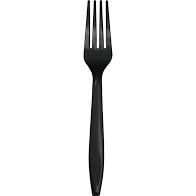 PRM PLST BLACK VELVET FORKS 50CT