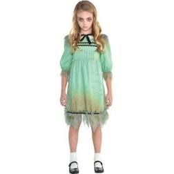 CREEPY GIRL DRESS CHILD - LG