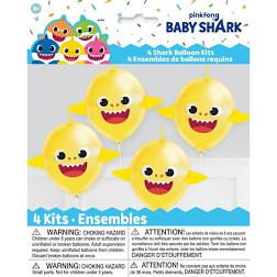 BABY SHARK 4PC BLLN KIT