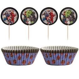 AVENGERS CUPCAKE SET