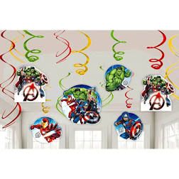 AVENGERS SWIRL DECOR