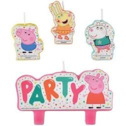 PEPPA PIG PARTY CANDLE SET