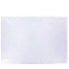 CKDRM .5 RECT WHT 1/4 SHT