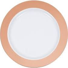 PLT10 PL ROSE GOLD RIM 10CT