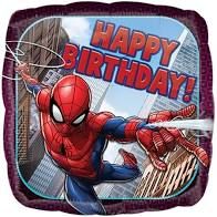 18IN HX SPIDERMAN HAPPY BDAY