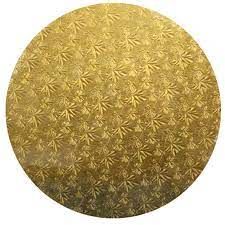 CKDRM .5 RND 10IN GOLD