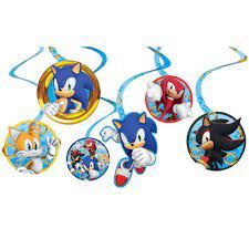 SONIC SWIRL DECORATIONS