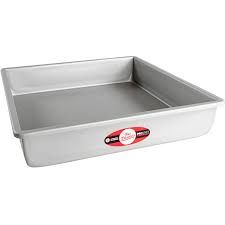 SQ CAKE PAN 14"x14"x3