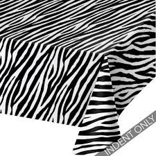 TC PL AOP 54 X 108 ZEBRA PRINT