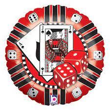 18IN CASINO CHIP FOIL