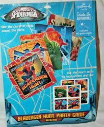 SPIDERMAN HUNT PARTY GAME
