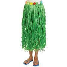 ADULT HULA SKIRT GREEN