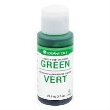 LORANN LIQUID COLOR GREEN 1OZ