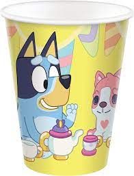 CUP 9 BLUEY 8CT