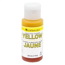 LORANN LIQUID COLOR YELLOW 1OZ