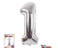34IN FOIL SILVER NUMBER 1
