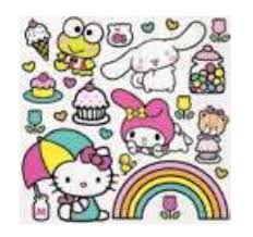 LN HELLO KITTY 16CT