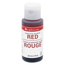 LORANN LIQUID COLOR RED 1OZ