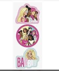 BIG BARBIE STICKER SHEETS
