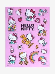 HELLO KITTY GLTR STICKER SHEET