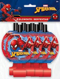 SPIDERMAN BLOWOUTS 8CT