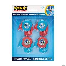SONIC MINI DISC SHOOTERS 4PCS
