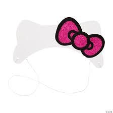 HELLO KITTY GLTR HEADBAND 4 PCS