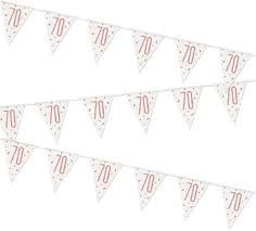 GLITZ ROSE GOLD 70 FLAG BNNR-9FT