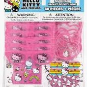 HELLO KITTY FAVOR PACK 48 PC