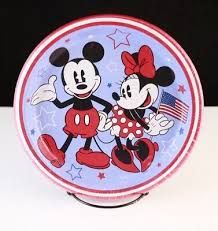 PLT9 MICKEY &amp; MINNIE PATROTIC 10CT