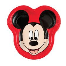 PLT9 MICKEY MOUSE SHAPED 8CT