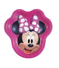 MINNIE MOUSE SHAPED 9IN PLT