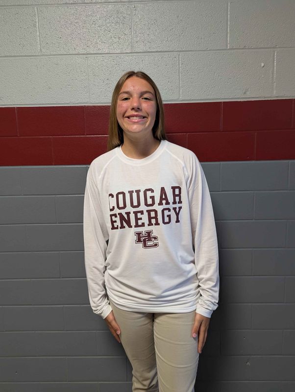 Cougar Energy Long Sleeve Poly White