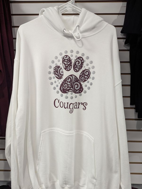 Cougar Paw Hoodie - 2XL