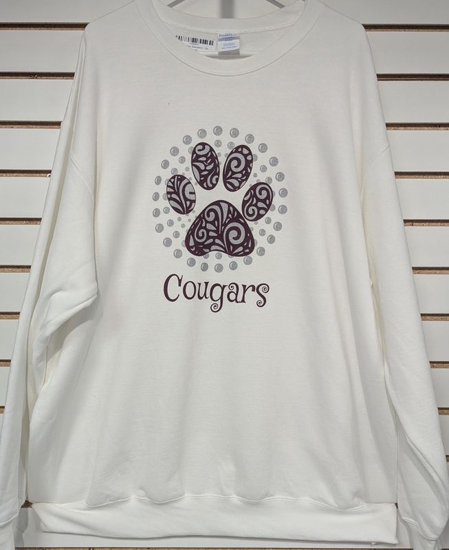 Cougar Paw Sweatshirt - 2XL